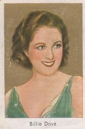 Billie Dove Film Actress Rare German Old Cigarette Card