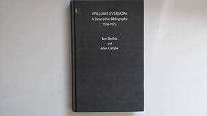 Seller image for William Everson: A Descriptive Bibliography 1934-1976. for sale by Goldstone Rare Books