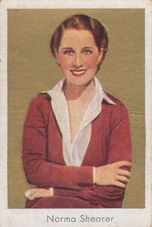Norma Shearer Hollywood Film Actress German Cigarette Card