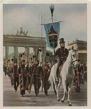 Ehrung Des Handwerkes 1934 German Military Cigarette Card