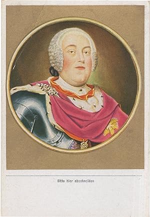 Frederick Augustus III Konig King of Saxony German Rare Cigarette Card
