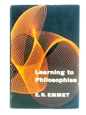 Imagen del vendedor de Learning to Philosophise a la venta por World of Rare Books