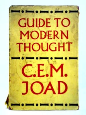 Bild des Verkufers fr Guide to Modern Thought zum Verkauf von World of Rare Books