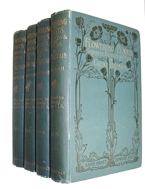 Bild des Verkufers fr The Flowering Plants, Grasses, Sedges & Ferns of Great Britain. Vol. I-IV zum Verkauf von PEMBERLEY NATURAL HISTORY BOOKS BA, ABA