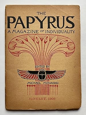 Imagen del vendedor de The Papyrus: A Magazine of Individuality, Volume 5, Number 6, January 1906 a la venta por George Ong Books