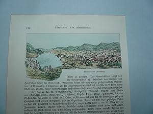 Ebermannstadt, anno 1895, Holzstich, Götz Wilhelm, aus: Geographisch Historisches Handbuch von Ba...