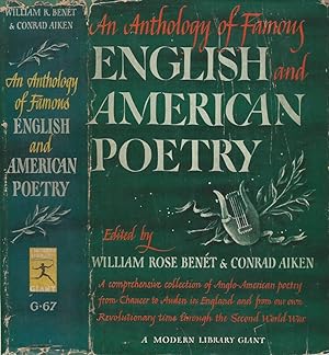 Immagine del venditore per An Anthology of Famous English and American Poetry venduto da Biblioteca di Babele