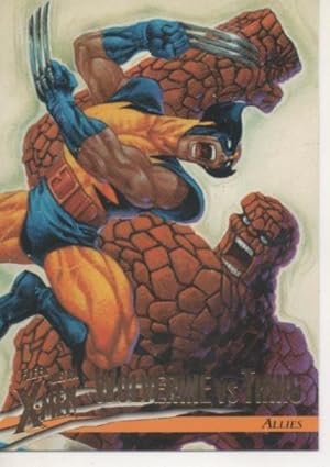 Seller image for Cromo E001500: Trading Cards. Fleer Ultra X-Men n 41. Wolverine vs Thing, Allies for sale by EL BOLETIN