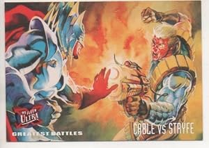 Bild des Verkufers fr Cromo E001256: Trading Cards 95 Fleer Ultra n 127. X-Men, Cable vs Stryfe zum Verkauf von EL BOLETIN