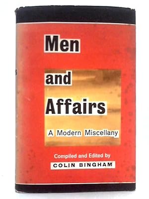 Seller image for Men and Affairs; A Modern Miscellany for sale by World of Rare Books
