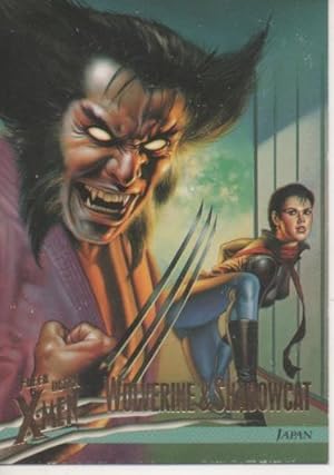 Bild des Verkufers fr Cromo E001489: Trading Cards. Fleer Ultra X-Men n 36. Wolverine vs Shadowcat, Japan zum Verkauf von EL BOLETIN