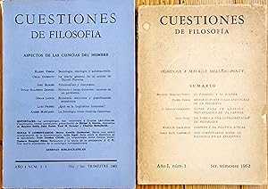 Imagen del vendedor de Revista Cuestiones de Filosofia a la venta por Chaco 4ever Books