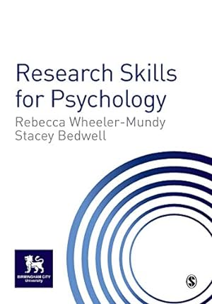 Image du vendeur pour Research Skills for Psychology mis en vente par WeBuyBooks