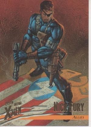 Seller image for Cromo E001501: Trading Cards. Fleer Ultra X-Men n 40. Nick Fury, Allies for sale by EL BOLETIN