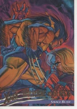 Imagen del vendedor de Cromo E001546: Trading Cards. Fleer Ultra X-Men n 94. Deadbolt vs Dirt Nap, Savage Beast a la venta por EL BOLETIN