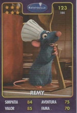 Bild des Verkufers fr Cromo E001414: Trading Cards. Disney. Pixar. Ratatouille n 123, Remy zum Verkauf von EL BOLETIN