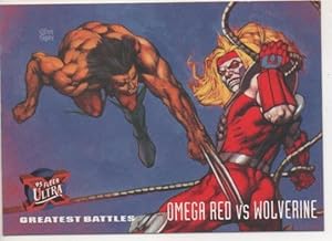 Image du vendeur pour Cromo E001262: Trading Cards 95 Fleer Ultra n 135. X-Men, Omega Red vs Wolverine mis en vente par EL BOLETIN