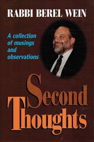 Immagine del venditore per Second Thoughts: a Collection of Musings and Observations venduto da Bookshop Baltimore