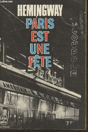 Image du vendeur pour Paris est une fte mis en vente par Le-Livre