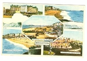 Brighton Sussex Vintage 1961 Postcard Publisher Raphael Tuck & Sons Ltd