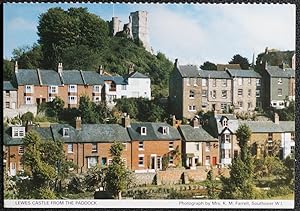 Image du vendeur pour Lewes Castle Sussex Postcard View From The Paddock mis en vente par Postcard Anoraks