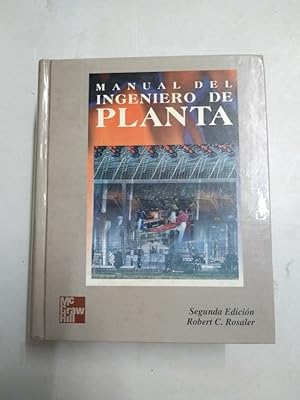Seller image for Manual del ingeniero de planta for sale by Libros Ambig