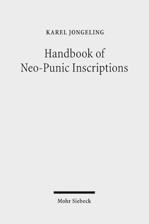 Immagine del venditore per Handbook of Neo-Punic Inscriptions venduto da GreatBookPricesUK