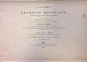 Bild des Verkufers fr ROBSON'S SCENERY OF THE GRAMPIAN MOUNTAINS. Illustrated by forty Etchings in the soft ground: representing the principal hills from such points as display their picturesque features; diversified by lakes and Rivers: with an explanatory page affixed to each plate, giving an account of those objects of natural curiosity and historical interest, with which the district abounds. zum Verkauf von studio bibliografico pera s.a.s.