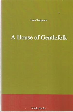 Imagen del vendedor de A House of Gentlefolk a la venta por The Book Junction