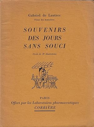 Imagen del vendedor de Souvenirs des Jours Sans Souci a la venta por Fellner Art Books