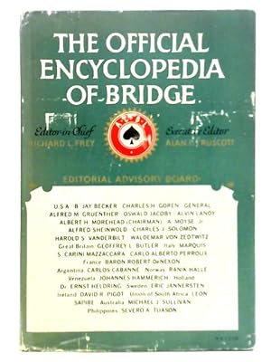 Bild des Verkufers fr Official Encyclopedia of Bridge zum Verkauf von World of Rare Books