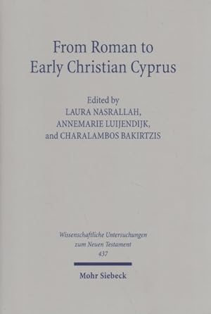 Imagen del vendedor de From Roman to Early Christian Cyprus : Studies in Religion and Archaeology a la venta por GreatBookPrices