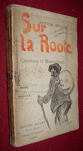 Immagine del venditore per SUR LA ROUTE - Chansons Et Monologues Dessins De Borgex venduto da Antiquarian Bookshop