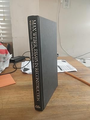 Imagen del vendedor de Max Weber: Essays in Reconstruction (English and German Edition) a la venta por Reifsnyder Books