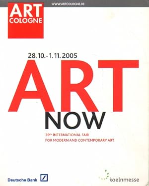 Seller image for Art Cologne 2005. for sale by Versandantiquariat Boller