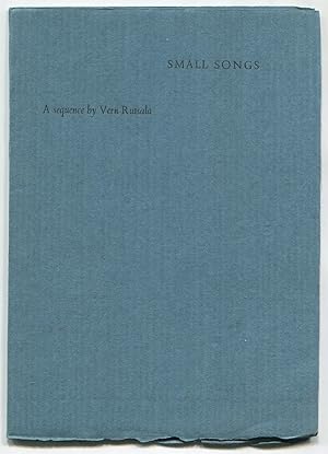 Bild des Verkufers fr Small Songs zum Verkauf von Between the Covers-Rare Books, Inc. ABAA