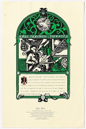 Seller image for [Broadside]: Travesty for sale by Between the Covers-Rare Books, Inc. ABAA