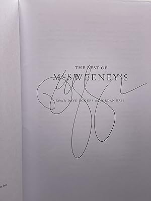 Image du vendeur pour THE BEST OF MCSWEENEYS. mis en vente par Bookfever, IOBA  (Volk & Iiams)