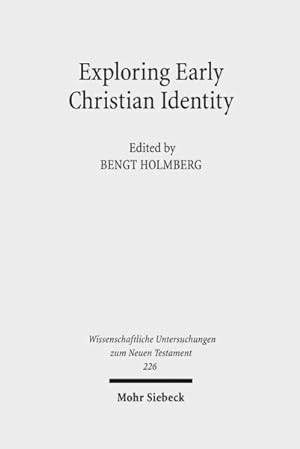 Seller image for Exploring Early Christian Identity for sale by GreatBookPrices