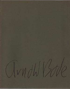 Image du vendeur pour Arnold Bode 23. Dezember 1900. Am 6. Oktober nahmen das Land Hessen, die Stadt Kassel und seine vielen Freunde im Rathaus seiner Vaterstadt Abschied. Herausgegeben vom Magristrat der Stadt Kassel. mis en vente par Schrmann und Kiewning GbR