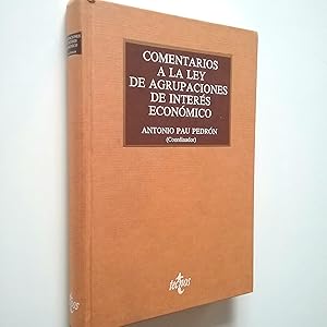 Comentarios a la Ley de Agrupaciones de interés económico