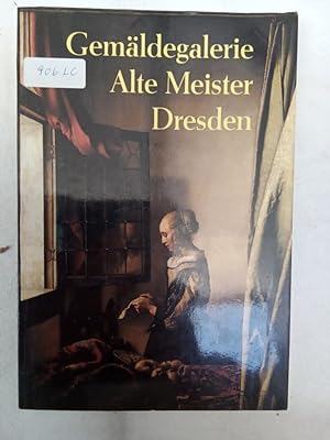 Bild des Verkufers fr Gemldegalerie Alte Meister Dresden zum Verkauf von Allguer Online Antiquariat