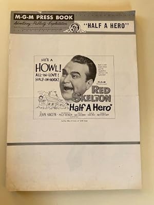 Image du vendeur pour Half a Hero Pressbook 1953 Red Skelton, Jean Hagen, Polly Bergen mis en vente par AcornBooksNH