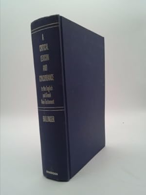 Seller image for A critical lexicon and concordance to the English and Greek New Testament: Together with an index of Greek words, and several appendices for sale by ThriftBooksVintage