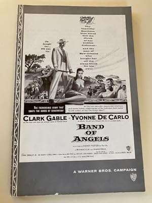 Bild des Verkufers fr Band of Angels Pressbook 1957 Clark Gable, Yvonne De Carlo, Sidney Poitier, Rex Reason zum Verkauf von AcornBooksNH