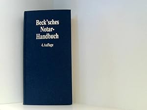 Seller image for Beck'sches Notar-Handbuch for sale by Book Broker