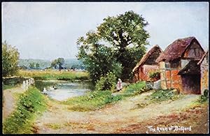 Bidford Postcard The Avon Vintage View