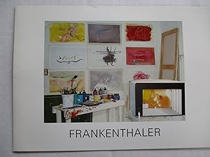 Bild des Verkufers fr Helen Frankenthaler Pictures for Covent Garden Knoedler Gallery London 1985 Exhibition invite postcard zum Verkauf von ANARTIST