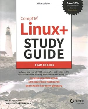 Imagen del vendedor de Comptia Linux+ Study Guide : Exam Xk0-005 a la venta por GreatBookPricesUK