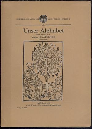 Unser Alphabet. Eine Studie.